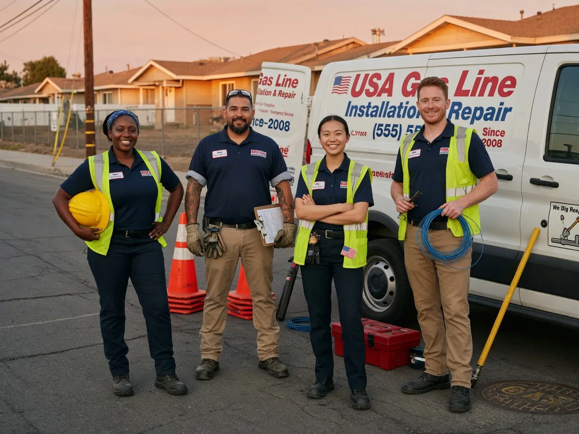 Gas Line Installation company in Hinesville, GA